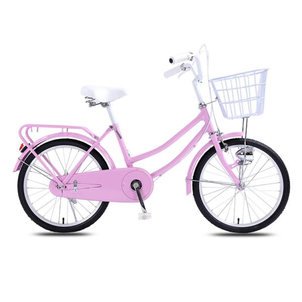 20 24 pouces Portable Fille Vélo Femmes Dames Vélo de ville en acier à haute teneur en carbone pliable Non pour les enfants Vélo pour enfants 15KG