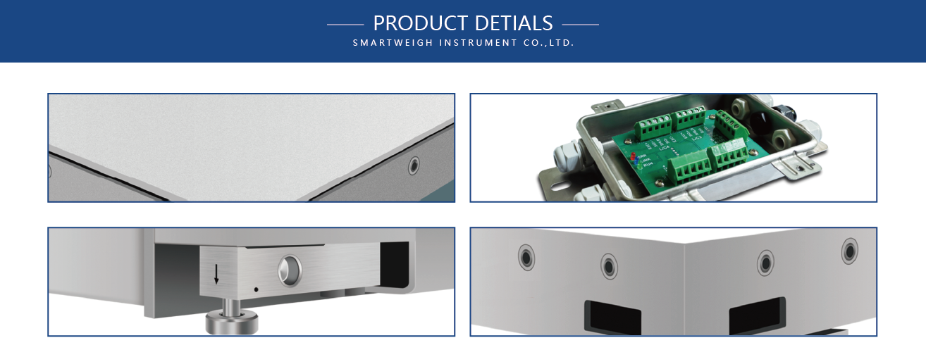 Robust Electric Vehicle Weighing Scales 6T / 12T Stainless Steel Weighbridge Systems