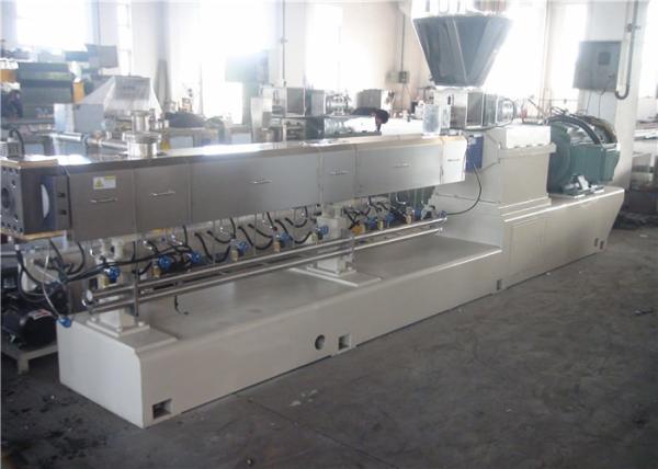 Air Cooling Die Face Cutting Polythene Extrusion Machines One Year Warranty