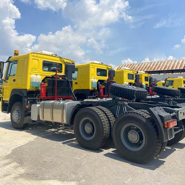 Вторая рука 10 колесный трактор передний двойной привод топливный тяжелый грузовик 375 лошадиных сил трактор прицепная головка