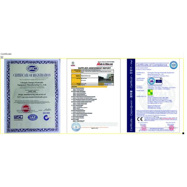 500 Ton  Energy Saving Servo Motor Car Interior Decoration Parts Hydraulic Press Machine