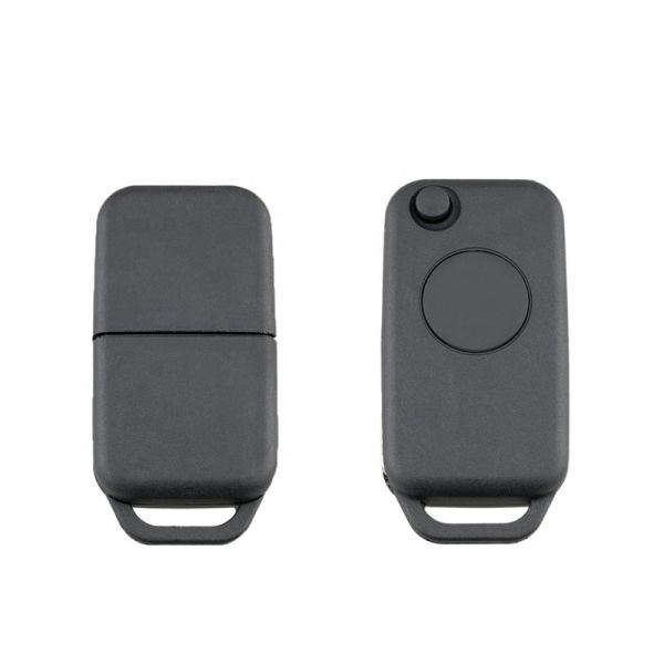 1 Buttons Flip Smart Entry Car Key Shell Case For Mercedes Benz A W168 W124