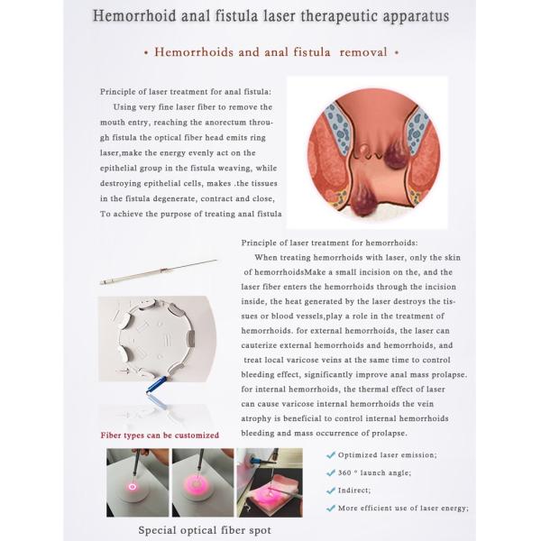 Больничная машина для удаления сосудов с диодным лазером 980 1470 Нм