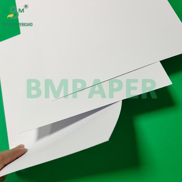 Cartón SBS blanqueado de 400 g/m² 425 g/m² virgen 100% sin estucar por ambas caras