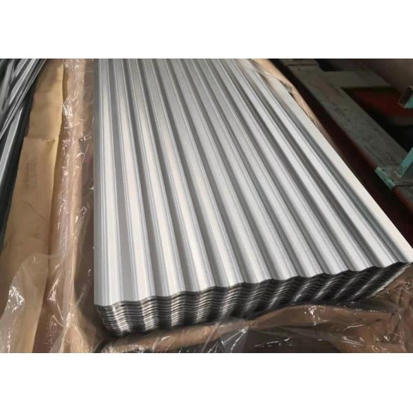 AZ180 Regular Spangle Galvalume Corrugated Sheet Civil Buildings