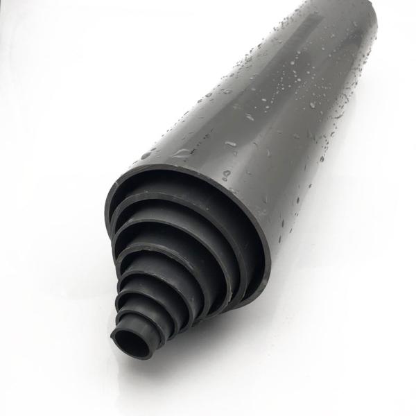 Tubulação direta do Pvc Upvc da fábrica para a alta pressão da irrigação da água para a fonte de água