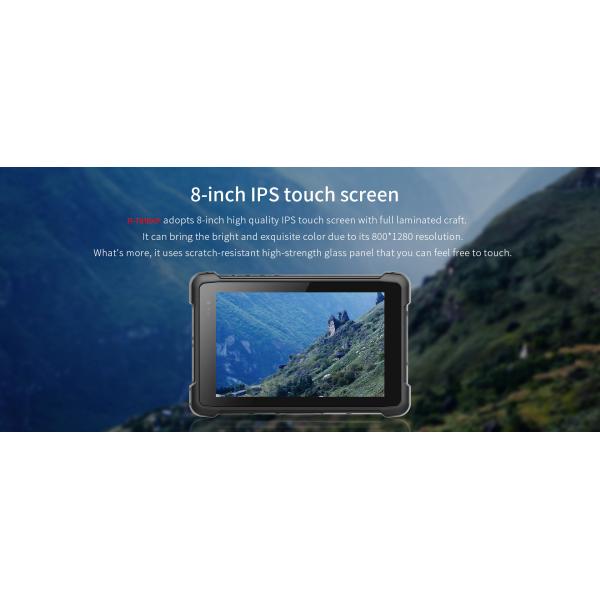 8 Inch Rugged Tablet PC Android 11 IP65 Waterproof With Camera 6000mah Battery
