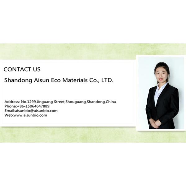 Мусор мусор кукурузная крахмала контейнерные покрытия биоразлагаемые компостные пакеты