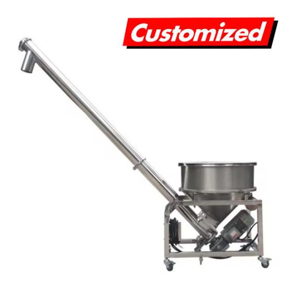 Full Payment Powder Milk Powder Sugar Coffee Starch Additives Screw Conveyor Auger Feeder