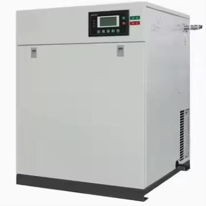 Classe 0 Compresseur d'air à roulement industriel à économie d'énergie sans huile 11 kW Volume d'émission