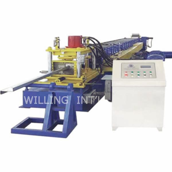 3mm Z Purlin Roll Forming Machine , 10m/min Z Purlin Making Machine