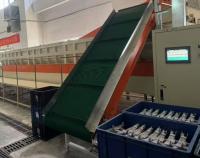Grande machine de finition vibratoire de type tunnel industriel avec une sécurité et des performances améliorées