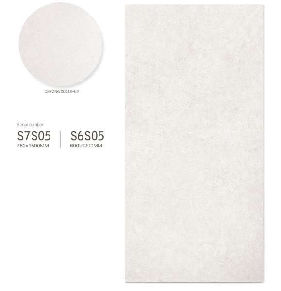 48X24 Beige parede interior telhas antiderrapante e durável Baby Face vidrado porcelana telha para apartamento design