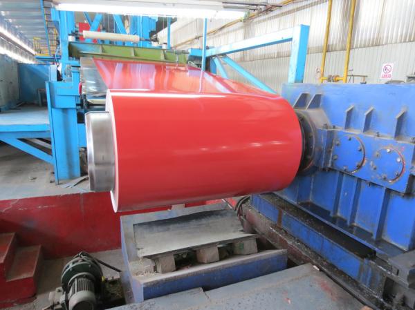 White / Blue / Red PPGL Steel Coil For Roofing / Wall Cladding