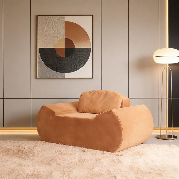Compressed Lazy Sofa In A Box For Hot-Selling Movable Simple And Comfortable Dumpling Tatami Single Recliner