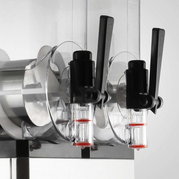 máquina congelada comercial da bebida 12Lx2, Margarita Slush Dispenser