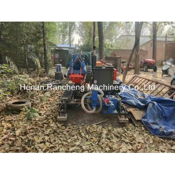 62 кВт дизельный двигатель мини буровой установка HDD гидравлическая буровая установка для скважин для воды 2,2 т