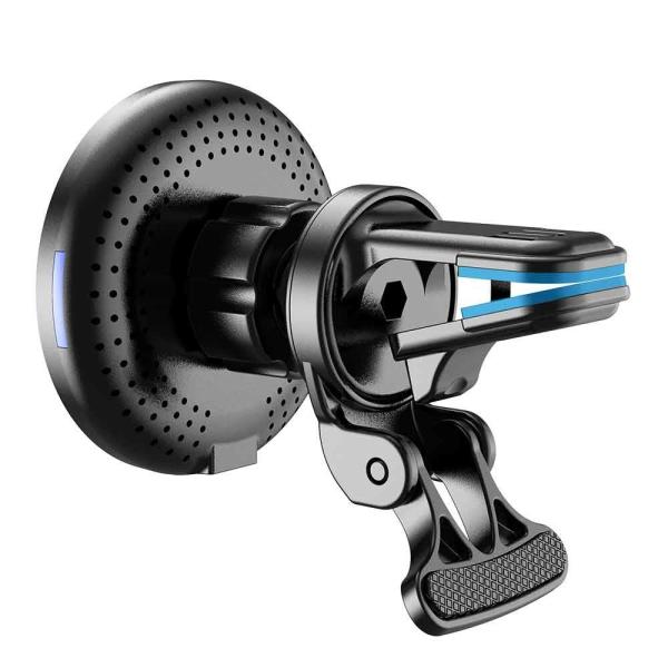 Magnetic 15W 5W Car Mount Wireless Charger Air Vent For IPhone 12