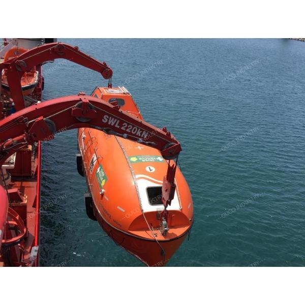 Развитая морская спасательная лодка Davit System A Frame