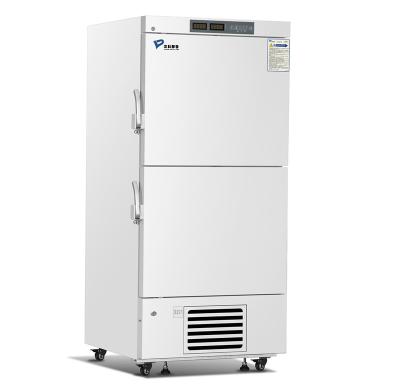 Double Independent Chambers Upright Medical Deep Vaccine Freezer Minus 25 Degree With 528L Capacity