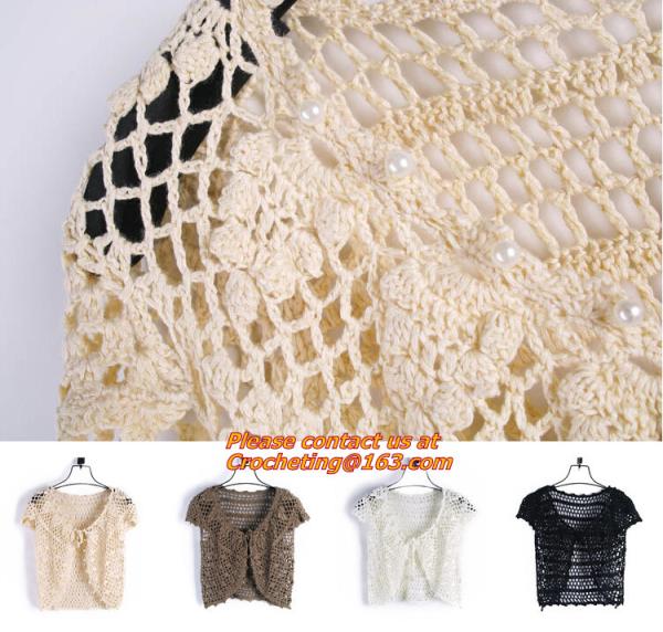 Sweater, Cardigan, Crochet, Crocheted, Pullover, Hollow Out, Summer Tops, Crochet Blouse