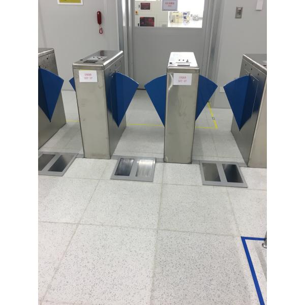 Portable Electric Pedestrian Barrier Gate With Controller / RFID Reader