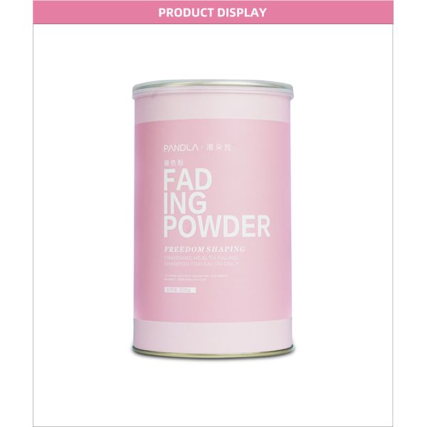 Poudre Décolorante Professionnelle pour Cheveux de Salon 500g Formule à Base de Plantes Coloration Permanente