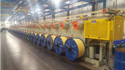 Brass Electroplating Production Line For Steel Cord Car Radial Tires