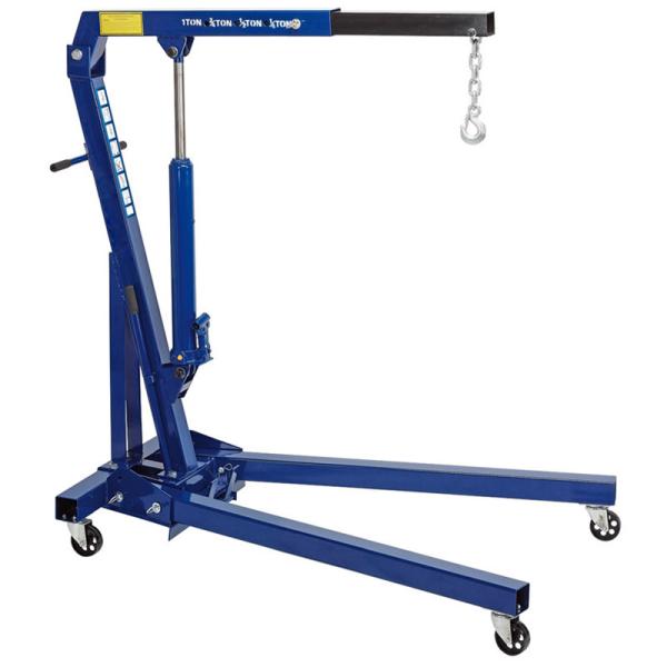 1Tonエンジンの起重機および立場