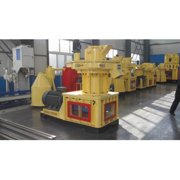 90KW Straw Pellet Press Machine 8mm Wood Pellet Processing Equipment