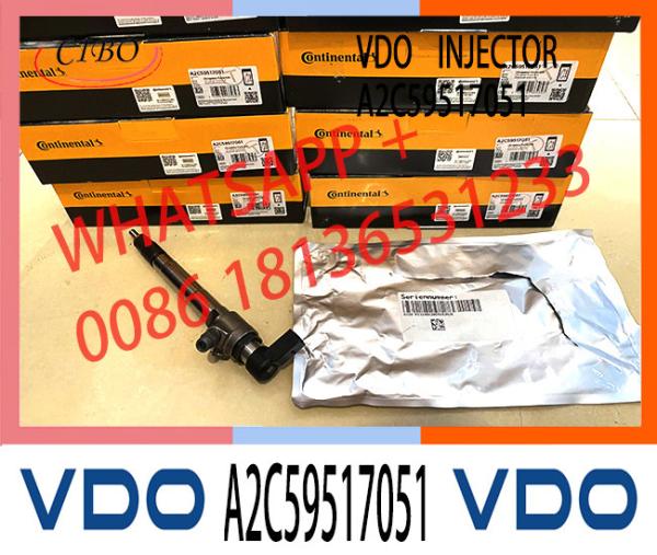 Injetor de combustível comum diesel A2C59517051 do trilho do tipo novo original A2C20057433 para Citroen/Fiat/Ford/Land Rover/Mazda/Peuge
