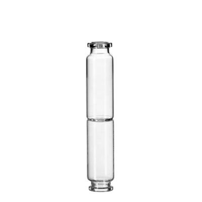 Frasco de injeção de frasco de vidro tubular transparente de 7 ml