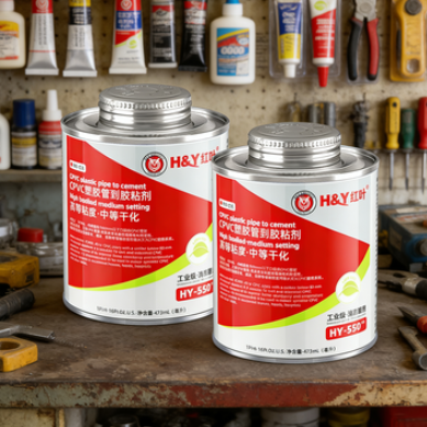 Professional CPVC Solvent Cement Adhesive High Viscosity Fire Pipe For Plastic Pipes