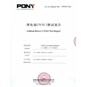 Yongsheng Technology Co.，Ltd. Certificações