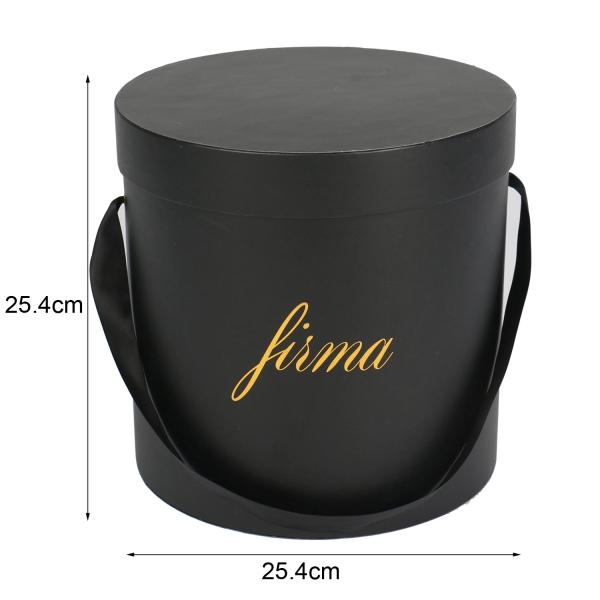 luxury flower packaging box flower gift box custom design hat flower box