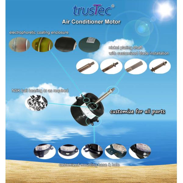 Motor CA trustec - 220-240V 50Hz 55W Motor del ventilador del aire acondicionado