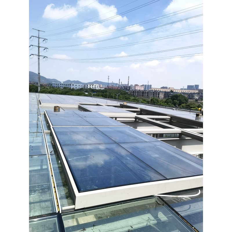 Motorized Aluminum Electric Skylight With Remote Control Ventilation