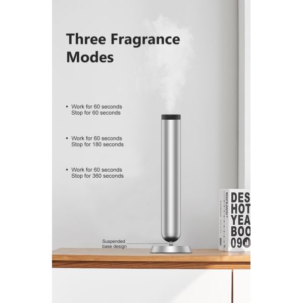 Smart Ultra Quiet Aroma Diffuser 300cbm Coverage Bedroom Fragrance Diffuser