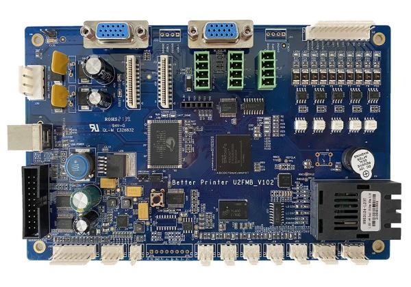 Impressão principal da foto da propaganda de Inkjet Board For da impressora quatro da impressora 7610 do cilindro