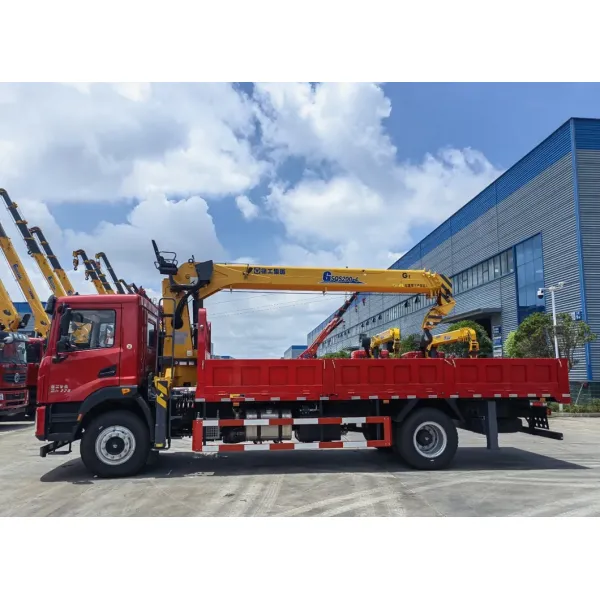 Premium Shacman 6-Wheel and 8-Wheel Trucks with Crane