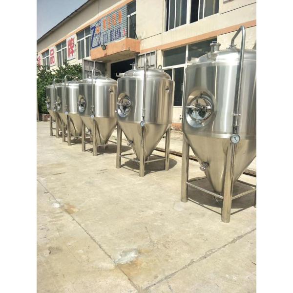 SS304 Craft Beer Equipment Brew Kettle Barley Cooking Vessel