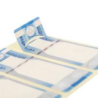 Etiqueta auta-adhesivo impermeable ROHS de falsificación anti del papel de la etiqueta engomada