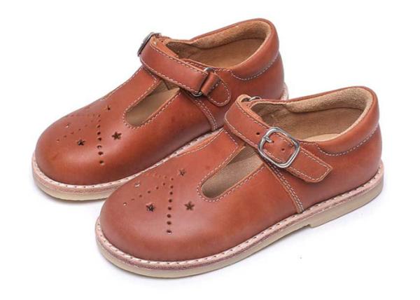 Breathable Vamp School Girls Mary Jane Flat