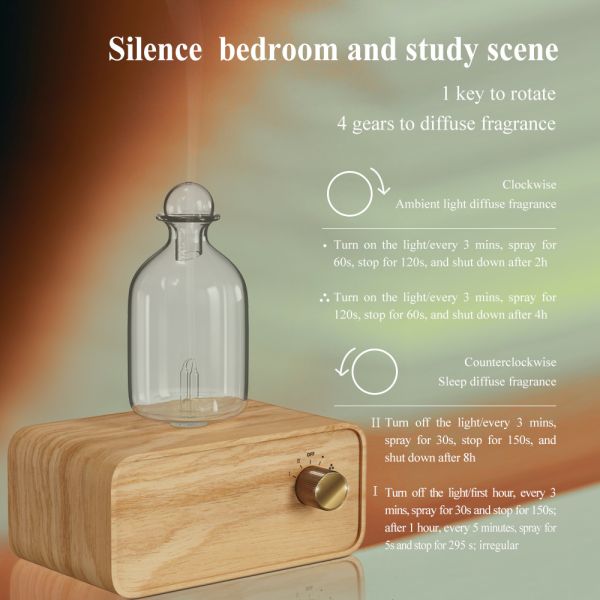 AM02 Wireless Nebulizing Aromatherapy Diffuser 1.5W With Cold Air Diffusion