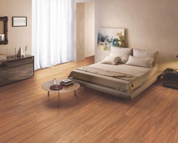 AAA Grade Brown Clay Wooden Porcelain Strips 150x900mm
