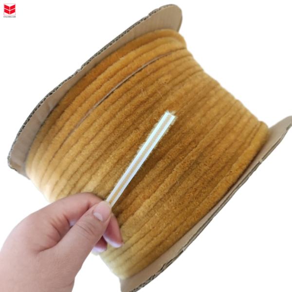 Self Adhesive Weather Stripping for LED Strip 5 Meters Black Soundproof