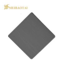 Os painéis de parede de aço inoxidável 4x10 da linha fina preta PVD revestiram para Kicthen