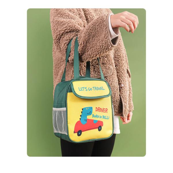 Insulated Bag for Kids Portable Handle Cute Lunch Box Bag OEM/ODM Acceptable