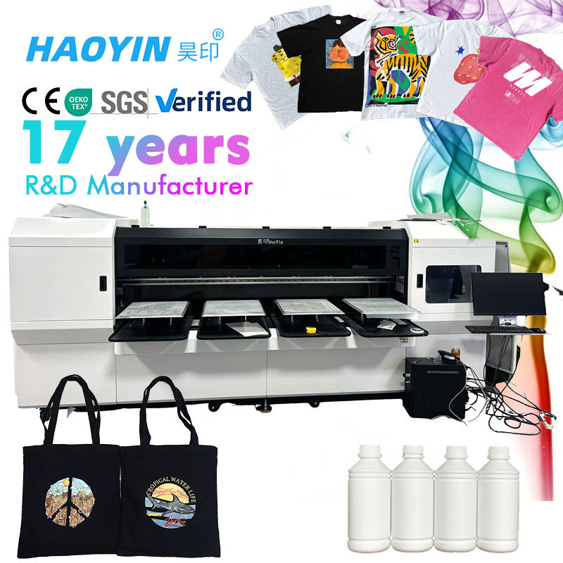 Wide Application DTG Covers Garments, Accessories, and Footwear