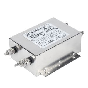 Аттестация CE фильтра линии электропередач фильтра 100A одиночной фазы двойного этапа сильнотоковая